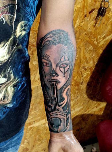 Mastering the Art of Black and Grey Realism Tattoos: Gupta Tattoo Studio's Creative Excellence